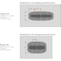 Stół konferencyjny 720x200cm Pegaz 4  na 4/8 osób  ( podnoszone monitory )