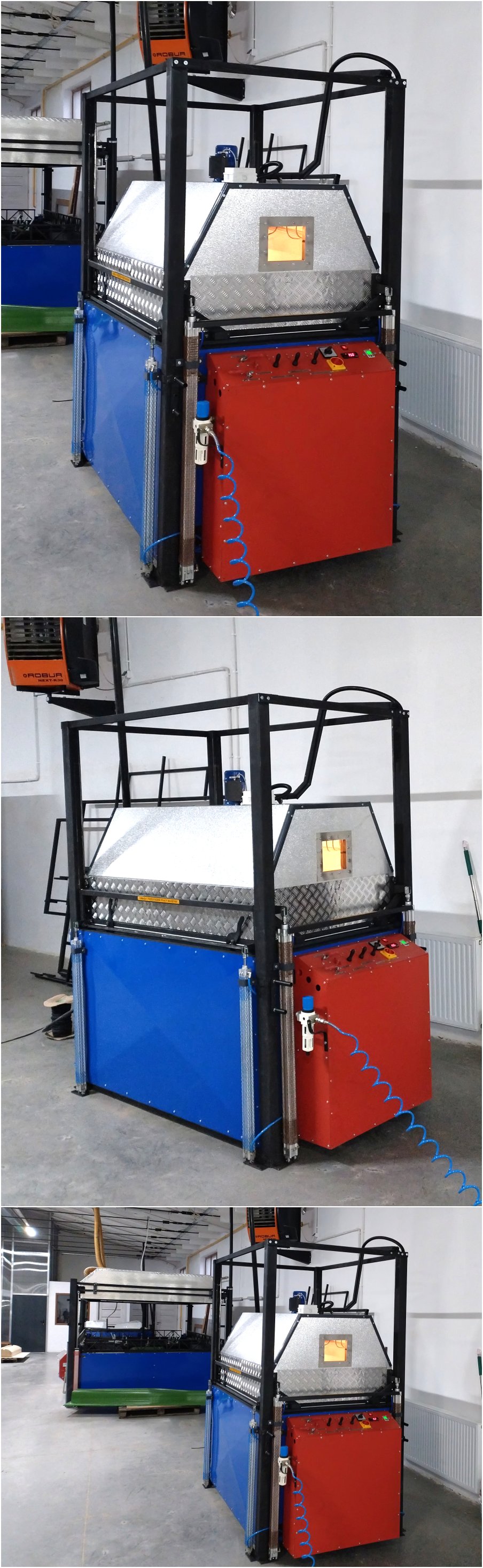 Prasa próżniowa do termoformowania - Prasa_PDT2